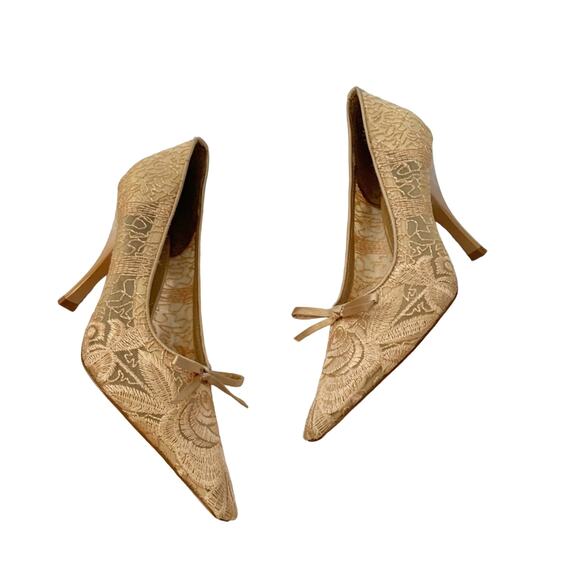 Jeffrey Campbell Gracious Pump NEW Tan Size 5.5 - Picture 2 of 12